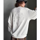 ホワイト | 「背中で魅せる。」バック刺繍入りスウェットトレーナー Back | Classical Elf Men