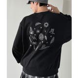 「背中で魅せる。」バック刺繍入りスウェットトレーナー Back | Classical Elf Men | 詳細画像8