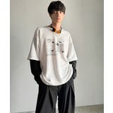 【Classical Origin】幾何学柄ポンチ素材レイヤードTシャツ(長袖)… | Classical Elf Men | 詳細画像9 