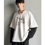 【Classical Origin】幾何学柄ポンチ素材レイヤードTシャツ(長袖)… | Classical Elf Men | 詳細画像10 