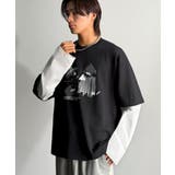 【Classical Origin】幾何学柄ポンチ素材レイヤードTシャツ(長袖)… | Classical Elf Men | 詳細画像12 