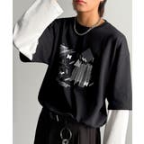 【Classical Origin】幾何学柄ポンチ素材レイヤードTシャツ(長袖)… | Classical Elf Men | 詳細画像15 