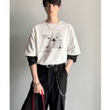 【Classical Origin】幾何学柄ポンチ素材レイヤードTシャツ(長袖)… | Classical Elf Men | 詳細画像6 