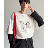 【Classical Origin】幾何学柄ポンチ素材レイヤードTシャツ(長袖)… | Classical Elf Men | 詳細画像7 