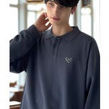 ネイビー | 【Classical Origin】「上質な日常。」胸刺繍入り鹿の子ポロシャツ（… | Classical Elf Men