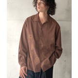 ブラウン | 【Classical Origin】刺繍で魅せる存在感。オリジン刺繍キャンプカラ… | Classical Elf Men