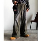 「無骨さを纏う。」綿100％ダック素材ダブルニーデザインパンツ Duck | Classical Elf Men | 詳細画像9 