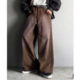 「無骨さを纏う。」綿100％ダック素材ダブルニーデザインパンツ Duck | Classical Elf Men | 詳細画像3 