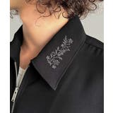 「繊細さを羽織る。」刺繍デザインエレガンスジップアップジャケット Elegant | Classical Elf Men | 詳細画像15