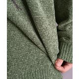 「個性で遊ぶ。」モール糸使いルースター柄襟付きVネックセーター Chenille | Classical Elf Men | 詳細画像21