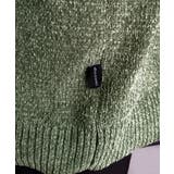 「個性で遊ぶ。」モール糸使いルースター柄襟付きVネックセーター Chenille | Classical Elf Men | 詳細画像22