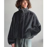 チャコールグレー | 「3wayアレンジ可能。」ベルト襟フェイクファー素材ジャケット Belted | Classical Elf Men