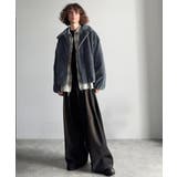 「3wayアレンジ可能。」ベルト襟フェイクファー素材ジャケット Belted | Classical Elf Men | 詳細画像12