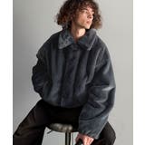 「3wayアレンジ可能。」ベルト襟フェイクファー素材ジャケット Belted | Classical Elf Men | 詳細画像3