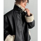 ブラック | 【Classical Origin】「ずっしりかっこいい。」2way襟ボア切り替… | Classical Elf Men