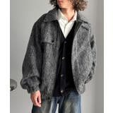シャギーファー素材2way襟デザインブルゾン Shaggy Fur | Classical Elf Men | 詳細画像16