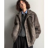 ブラウン | シャギーファー素材2way襟デザインブルゾン Shaggy Fur | Classical Elf Men
