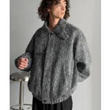 シャギーファー素材2way襟デザインブルゾン Shaggy Fur | Classical Elf Men | 詳細画像20