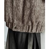 シャギーファー素材2way襟デザインブルゾン Shaggy Fur | Classical Elf Men | 詳細画像28