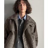 シャギーファー素材2way襟デザインブルゾン Shaggy Fur | Classical Elf Men | 詳細画像4