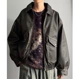 【Classical Origin】「Sランク。」ヴィンテージレザー中綿入りブル… | Classical Elf Men | 詳細画像3 