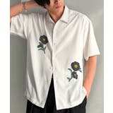 【接触冷感機能付き】サガラ刺繍フラワーステッチシャツ Cool Touch | Classical Elf Men | 詳細画像7 