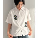 【接触冷感機能付き】サガラ刺繍フラワーステッチシャツ Cool Touch | Classical Elf Men | 詳細画像11 
