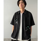 【接触冷感機能付き】サガラ刺繍フラワーステッチシャツ Cool Touch | Classical Elf Men | 詳細画像18 