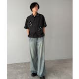 【接触冷感機能付き】サガラ刺繍フラワーステッチシャツ Cool Touch | Classical Elf Men | 詳細画像29 