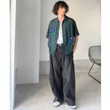 【接触冷感機能付き】サガラ刺繍フラワーステッチシャツ Cool Touch | Classical Elf Men | 詳細画像46 