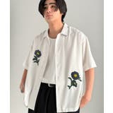【接触冷感機能付き】サガラ刺繍フラワーステッチシャツ Cool Touch | Classical Elf Men | 詳細画像5 