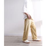 ゆったりハイウエストワイドストレート無地デニム＆チノパンツ | Classical Elf  | 詳細画像71 