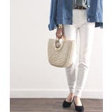 スーパーストレッチスキニー無地レギュラーデニム&チノパンツ(フルレングス) | Classical Elf  | 詳細画像2 