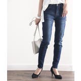 スーパーストレッチスキニー無地レギュラーデニム&チノパンツ(フルレングス) | Classical Elf  | 詳細画像4 