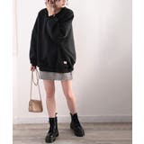 ボリューム袖 裏起毛ビッグシルエットトレーナー(長袖) | Classical Elf | 詳細画像2