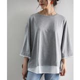 重ね着風クルーネックTシャツ(半袖) | Classical Elf | 詳細画像9