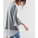 重ね着風クルーネックTシャツ(半袖) | Classical Elf | 詳細画像11