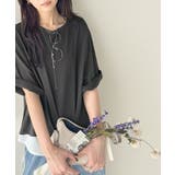 重ね着風クルーネックTシャツ(半袖) | Classical Elf | 詳細画像24