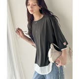 重ね着風クルーネックTシャツ(半袖) | Classical Elf | 詳細画像25
