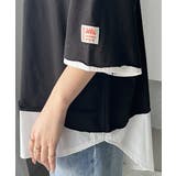 重ね着風クルーネックTシャツ(半袖) | Classical Elf | 詳細画像29
