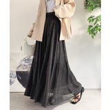 ブラック | 【Classical Evon】甘くない、大人のティアード。シアーな抜け感と美シ… | Classical Elf 