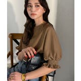 ブラウン | 【Classical Evon】上品なフリルデザインで、袖先に華やぎを。ジョーゼ… | Classical Elf