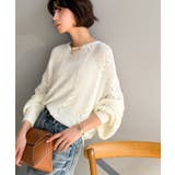 【Classical Evon】レトロな編み柄で華やぐ1枚。着回し抜群の 前後2… | Classical Elf | 詳細画像18