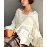 【Classical Evon】レトロな編み柄で華やぐ1枚。着回し抜群の 前後2… | Classical Elf | 詳細画像1