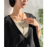 ブラック | 【Classical Evon】シンプルな品をまとう。リネンタッチベスト(Vネッ… | Classical Elf