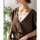 【Classical Evon】シンプルな品をまとう。リネンタッチベスト(Vネッ… | Classical Elf | 詳細画像27