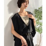 【Classical Evon】シンプルな品をまとう。リネンタッチベスト(Vネッ… | Classical Elf | 詳細画像3