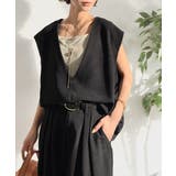 【Classical Evon】シンプルな品をまとう。リネンタッチベスト(Vネッ… | Classical Elf | 詳細画像5