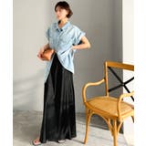 【Classical Evon】上品な落ち感で魅せる、サテンの美しさ。ウエストギ… | Classical Elf  | 詳細画像7 