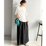 【Classical Evon】上品な落ち感で魅せる、サテンの美しさ。ウエストギ… | Classical Elf  | 詳細画像10 